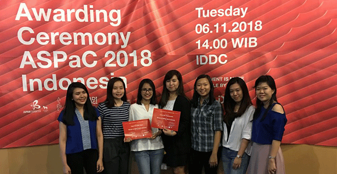 Mahasiswa UMN borong Awards di ASPaC 2018 Mahasiswa UMN borong Awards di ASPaC 2018