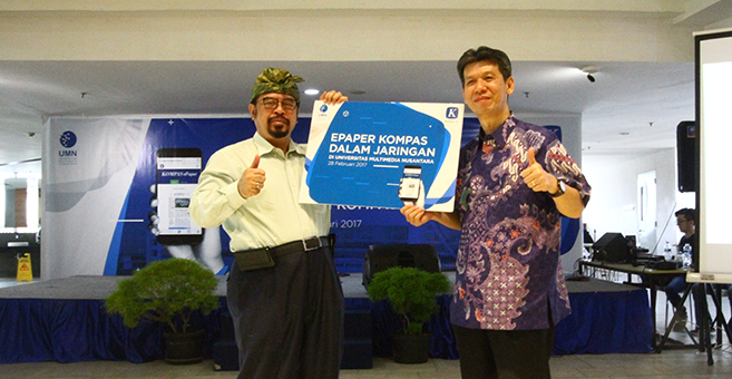 Kini, Mahasiswa UMN Bisa Akses E-Paper Kompas Gratis Kini, Mahasiswa UMN Bisa Akses E-Paper Kompas Gratis