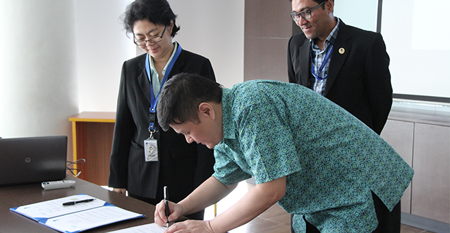 UMN Tanda Tangani MoU dengan 3DS & PT Keera Sistem Indonesia UMN Tanda Tangani MoU dengan 3DS & PT Keera Sistem Indonesia