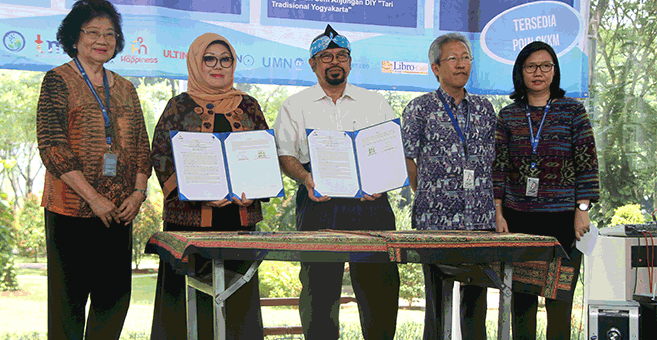 pembukaan festival budaya nusantara umn universitas multimedia nusantara