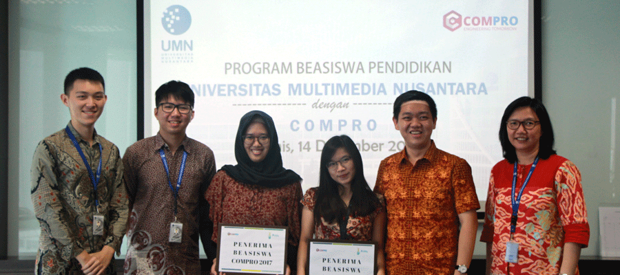 Beasiswa COMPRO untuk mahasiswa UMN