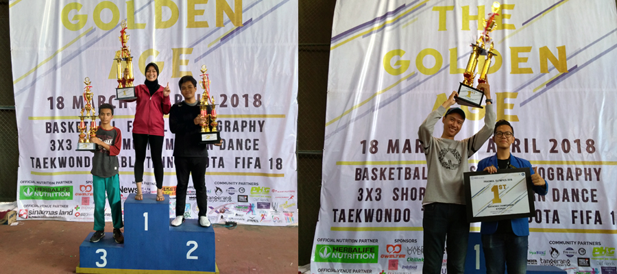 UKM Taekwondo UMN Meraih Juara Umum Satu dalam Kompetisi Taekwondo