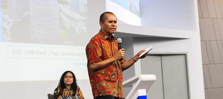 josef bataona seminar executive sharing indofood manajemen umn universitas multimedia nusantara universitas terbaik di jakarta