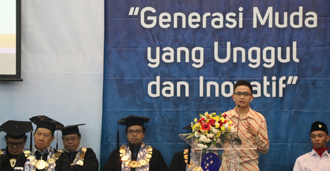 ninok leksono kompas gramedia kuliah perdana generasi muda unggul inovatif universitas multimedia nusantara umn universitas terbaik di jakarta