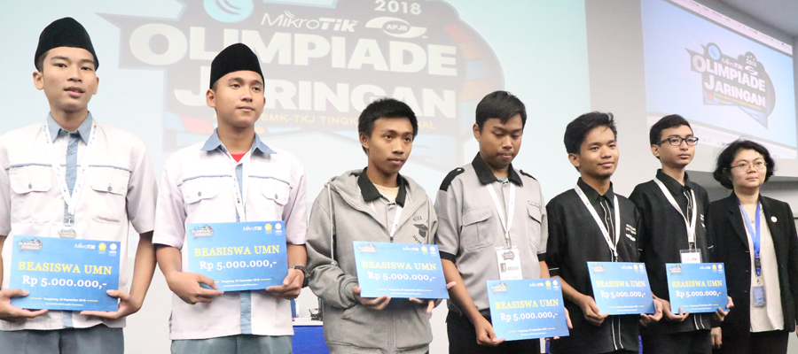 olimpiade jaringan umn buniversitas multimedia nusantara kampus terbaik di jakarta indonesia