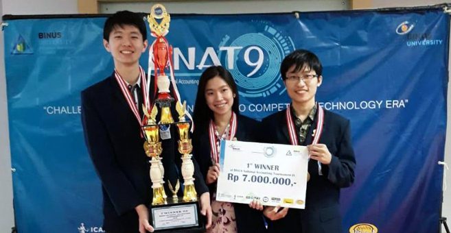 Kembali Berprestasi, Kali Ini Mahasiswa Akuntansi UMN Meraih Juara dalam Binus National Accounting Tournament Kembali Berprestasi, Kali Ini Mahasiswa Akuntansi UMN Meraih Juara dalam Binus National Accounting Tournament