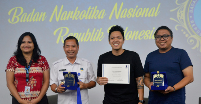 badan narkotika nasional bnn anti narkoba Rony Patinasarani Foundation seminar umn universitas multimedia nusantara universitas terbaik di jakarta