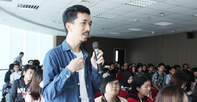 desain komunikasi visual dkv logo HUT republik indonesia kevin raozan fakultas seni dan desain universitas multimedia nusantara umn universitas terbaik di jakarta