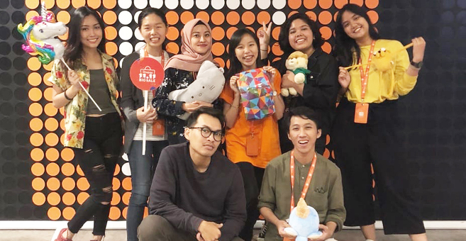 shopee UI UX designer desain komunikasi visual dkv mural seni dan desain painting art social designee universitas multimedia nusantara umn universitas terbaik di jakarta