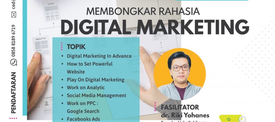 Kelas Membongkar Rahasia Digital Marketing Kelas Membongkar Rahasia Digital Marketing