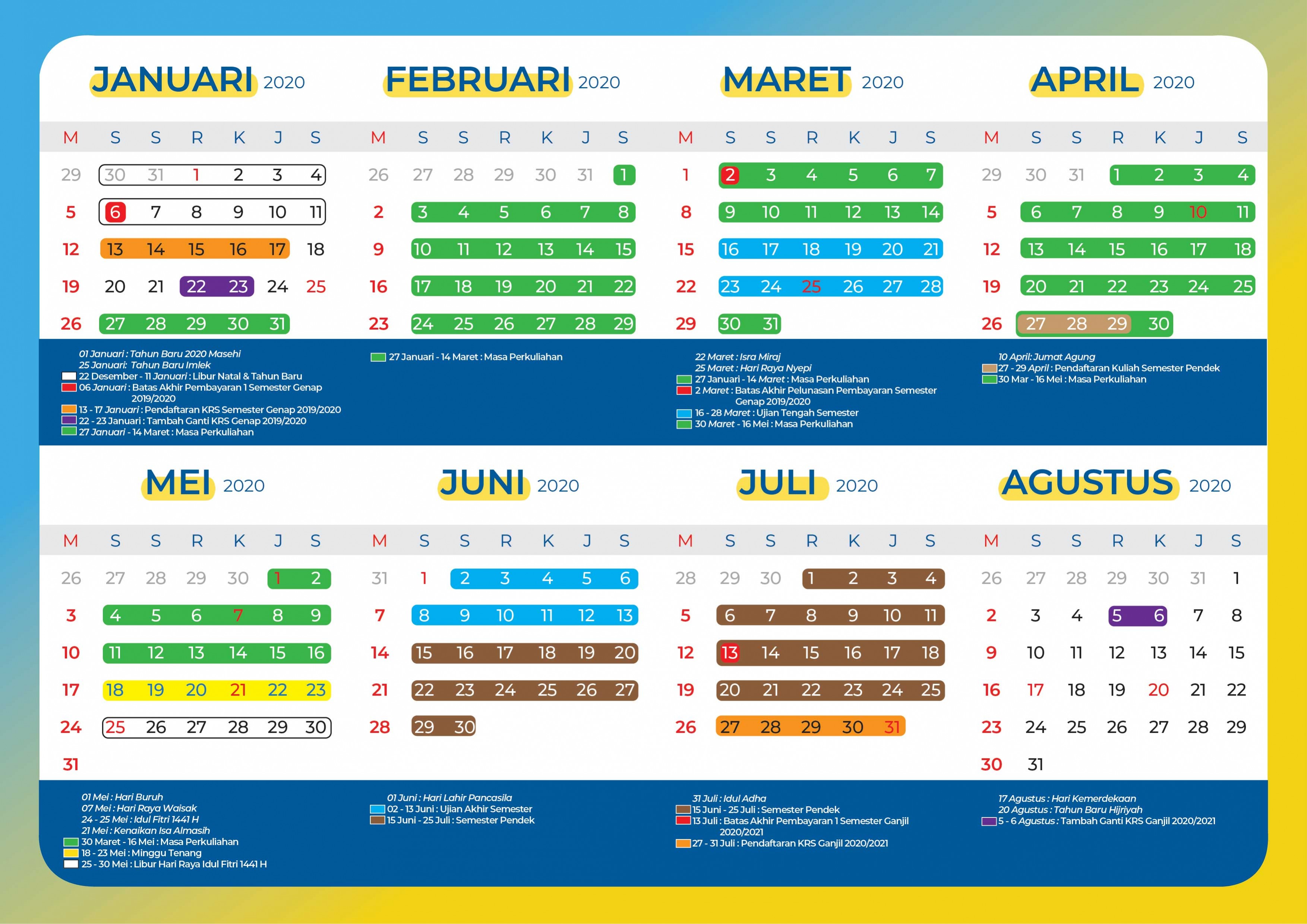 Kalender Pendidikan Tahun Ajaran 2019 Dan 2020 Dki Jakarta  Info