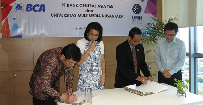 BCA & UMN Sepakati Joint Research di Bidang ICT BCA & UMN Sepakati Joint Research di Bidang ICT