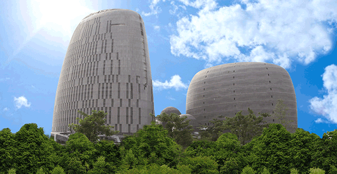 P.K. Ojong - Jakob Oetama Tower Diresmikan - UMN