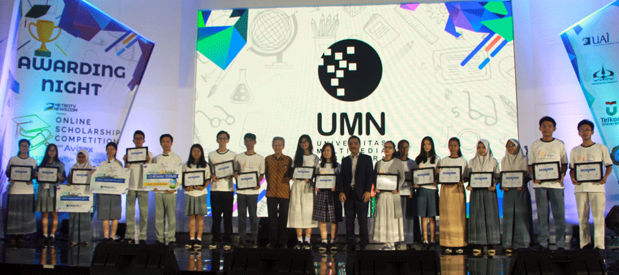 Para pemenang beasiswa UMN di OSC 2017