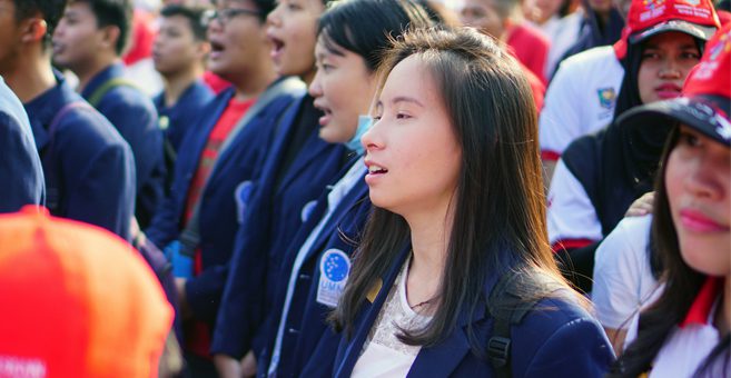 Menuju Asian Games, Mahasiswa UMN Ikut Harmoni Indonesia Menuju Asian Games, Mahasiswa UMN Ikut Harmoni Indonesia