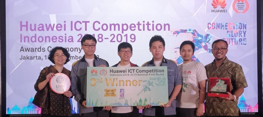 huawei HAINA ICT Competition smartgen kompetisi ICT teknik komputer universitas multimedia nusantara umn universitas terbaik di jakarta