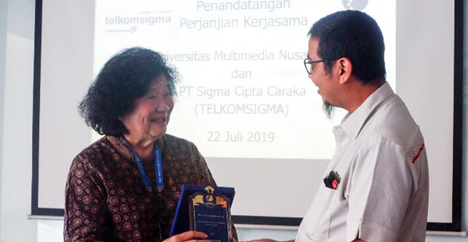 telkom sigma karier kerjasama MOU UMN universitas multimedia nusantara universitas terbaik di jakarta