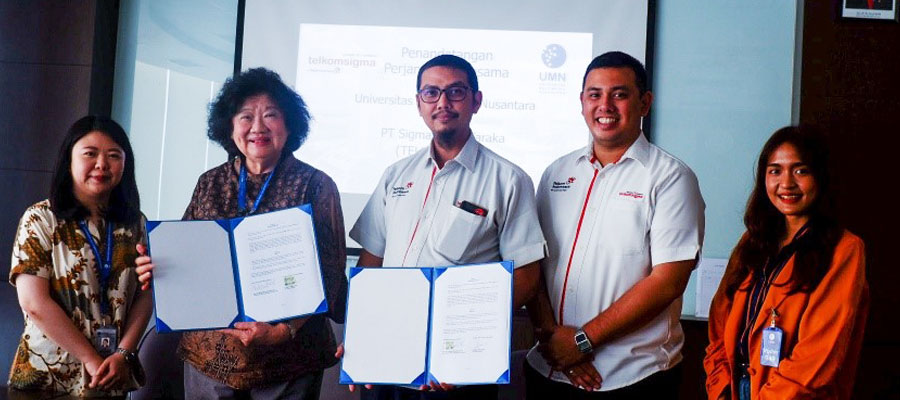 telkom sigma karier kerjasama MOU UMN universitas multimedia nusantara universitas terbaik di jakarta