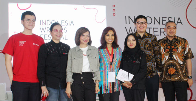 najwa shihab ayu utami idn times idn media indonesia writers festival umn universitas multimedia nusantara universitas terbaik di jakarta