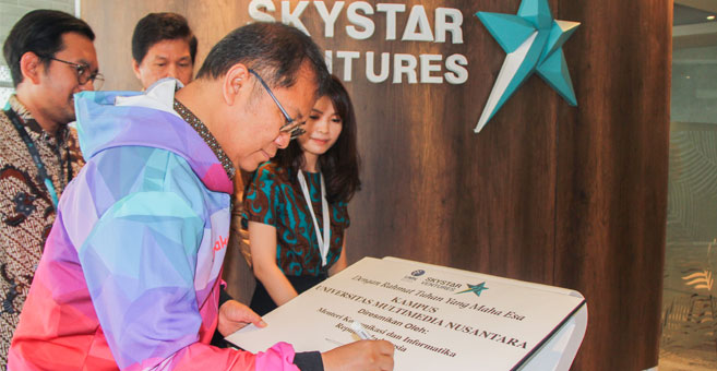 skystar ventures universitas multimedia nusantara universitas terbaik di jakarta