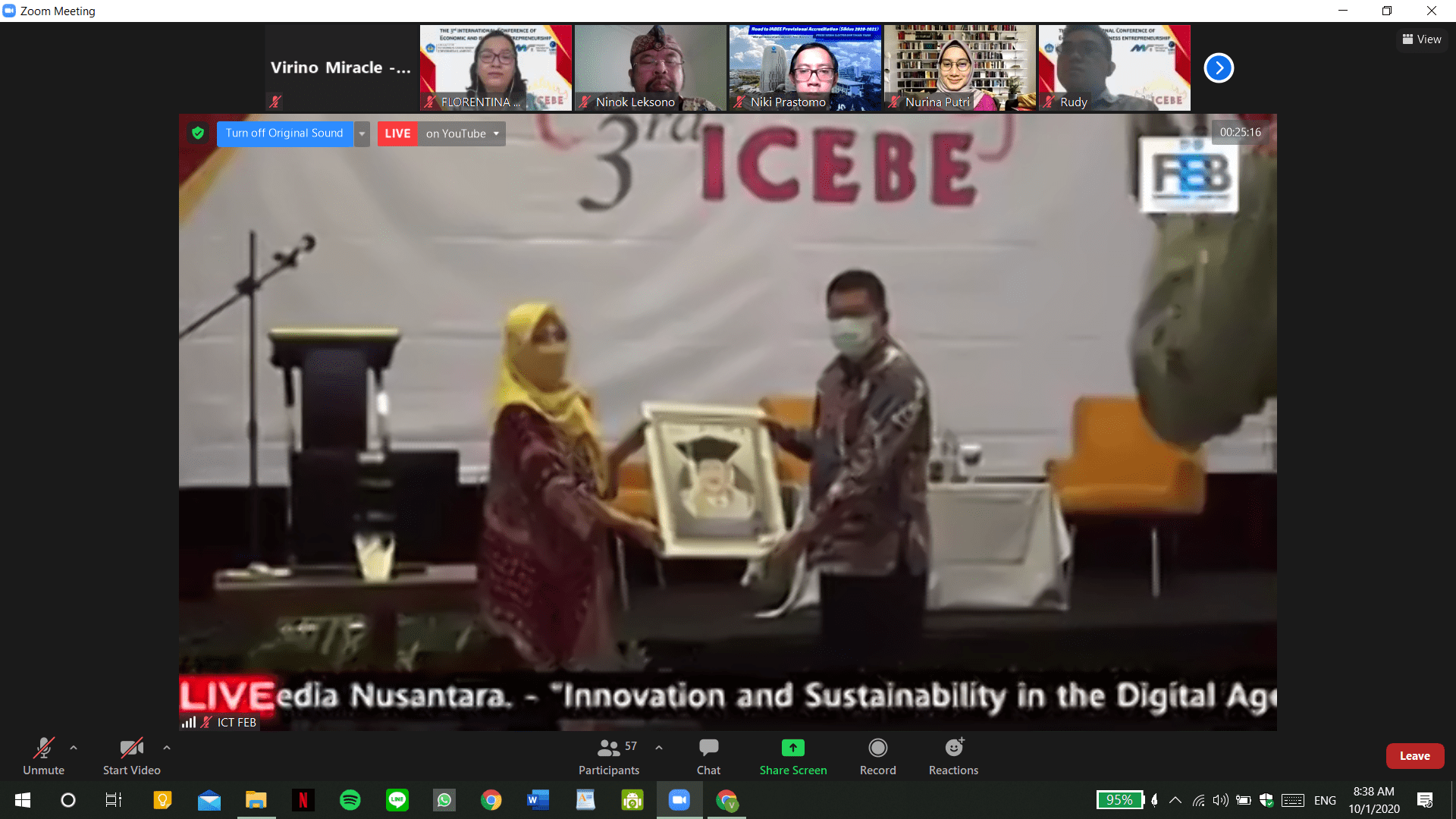 UMN dan UNILA Jadi Tuan Rumah Konferensi Internasional: “The 3rd International Conference of Economics, Business, dan Entrepreneurship 2020 (ICEBE 2020)” UMN dan UNILA Jadi Tuan Rumah Konferensi Internasional: “The 3rd International Conference of Economics, Business, dan Entrepreneurship 2020 (ICEBE 2020)”