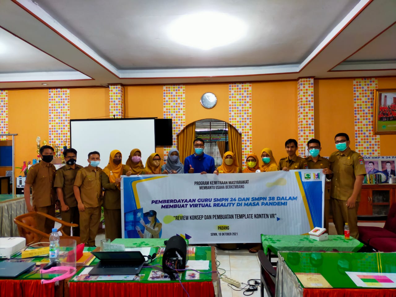 Millealab dan LPPM Universitas Andalas Inisiasi Pelatihan Pembuatan Bahan Ajar Virtual Reality Pertama di Sumatera Barat
