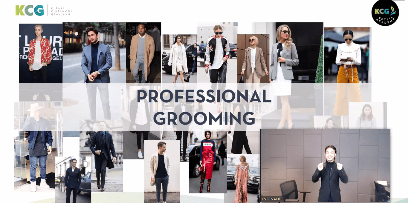 Professional grooming adalah bagian penting dari karier yang sukses. (Dok. UMN)
