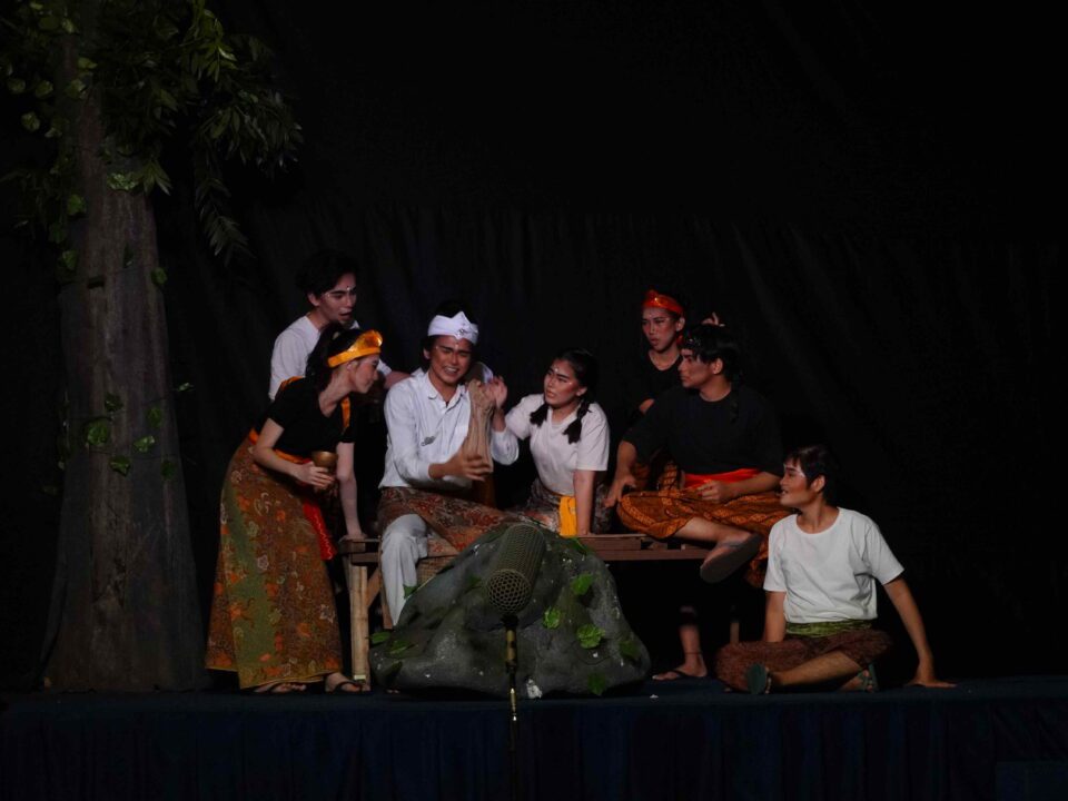 Teater Rakyat, Durjana: Manik Angkeran yang dilaksanakan Selasa, (05/07/22) kemarin, (dok UMN).
