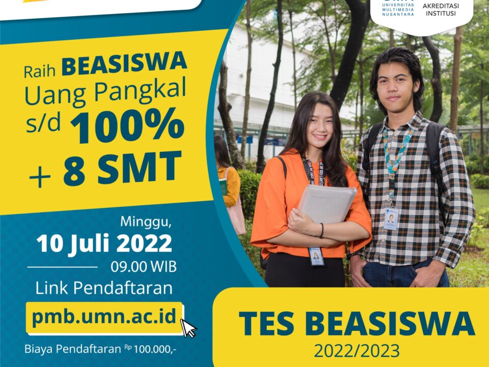 Manfaat Daftar Beasiswa. (Dok. UMN)