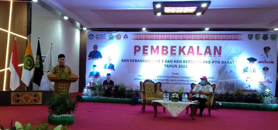 UMN Participates in the 10th Debriefing of the National Community Service Program 2022 by Kemendikbud and BKS-PTN