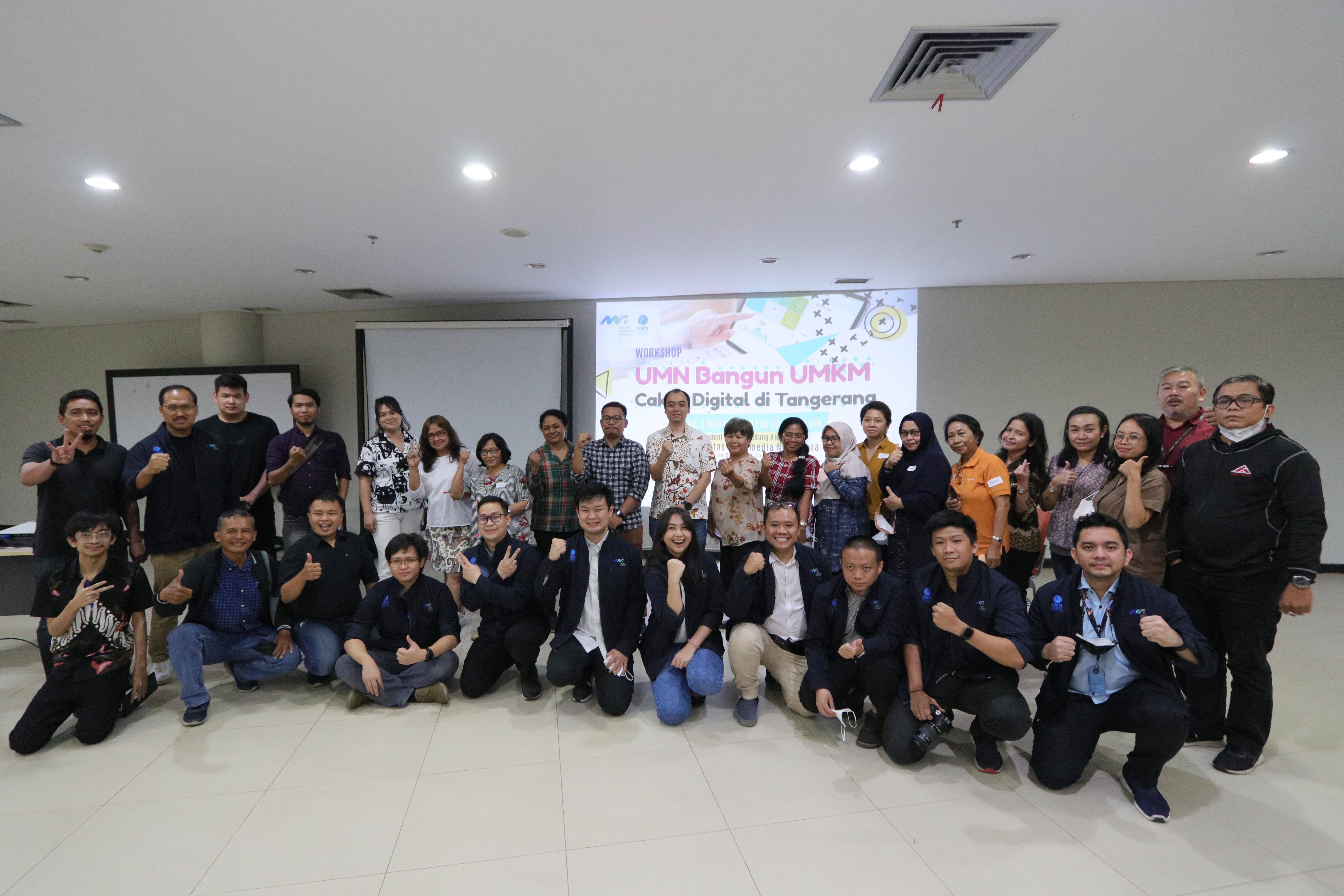 UMN Adakan Workshop Pelatihan Pengelolaan Usaha Berbasis Digital Bagi UMKM di Tangerang