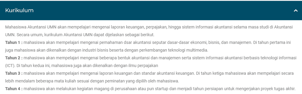 fakultas bisnis umn