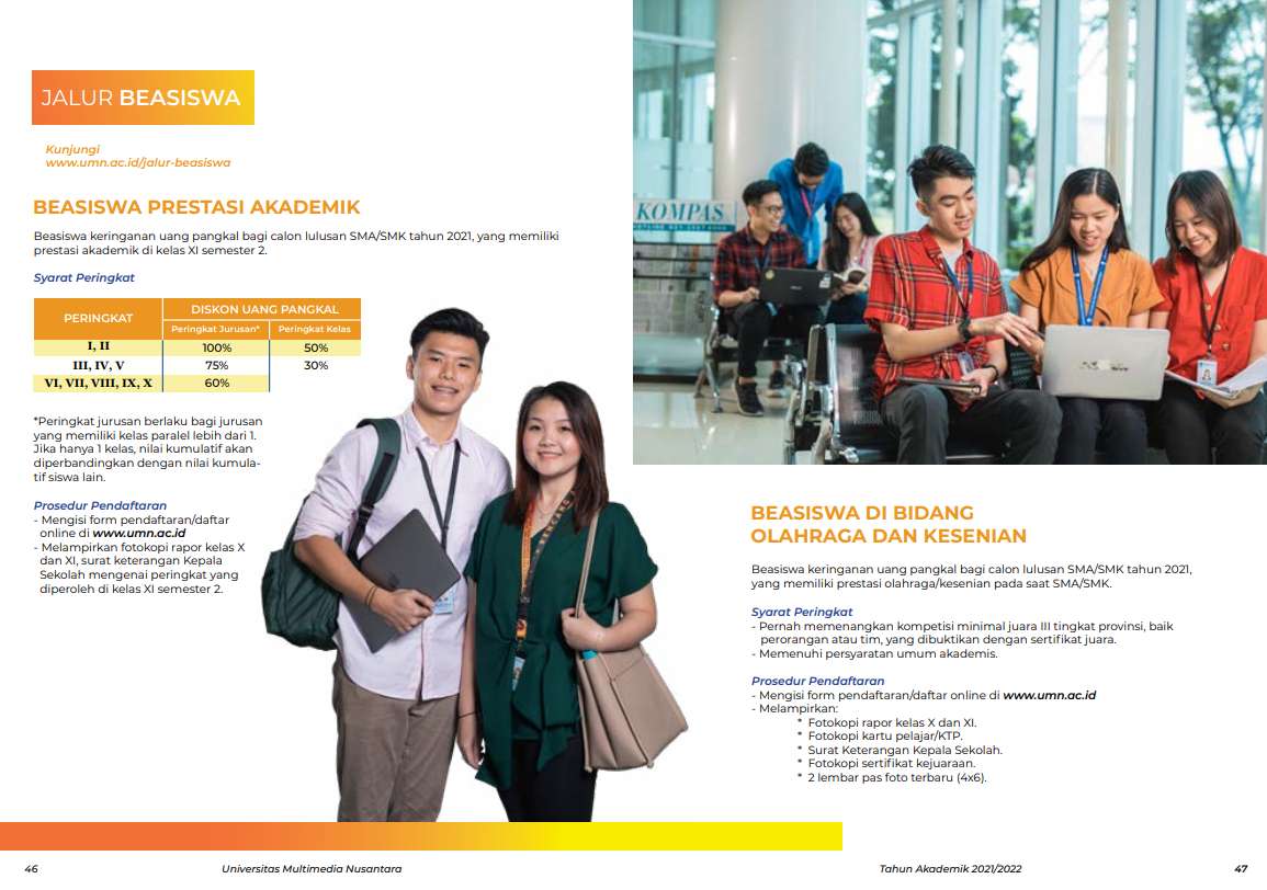 university scholarship in Tangerang