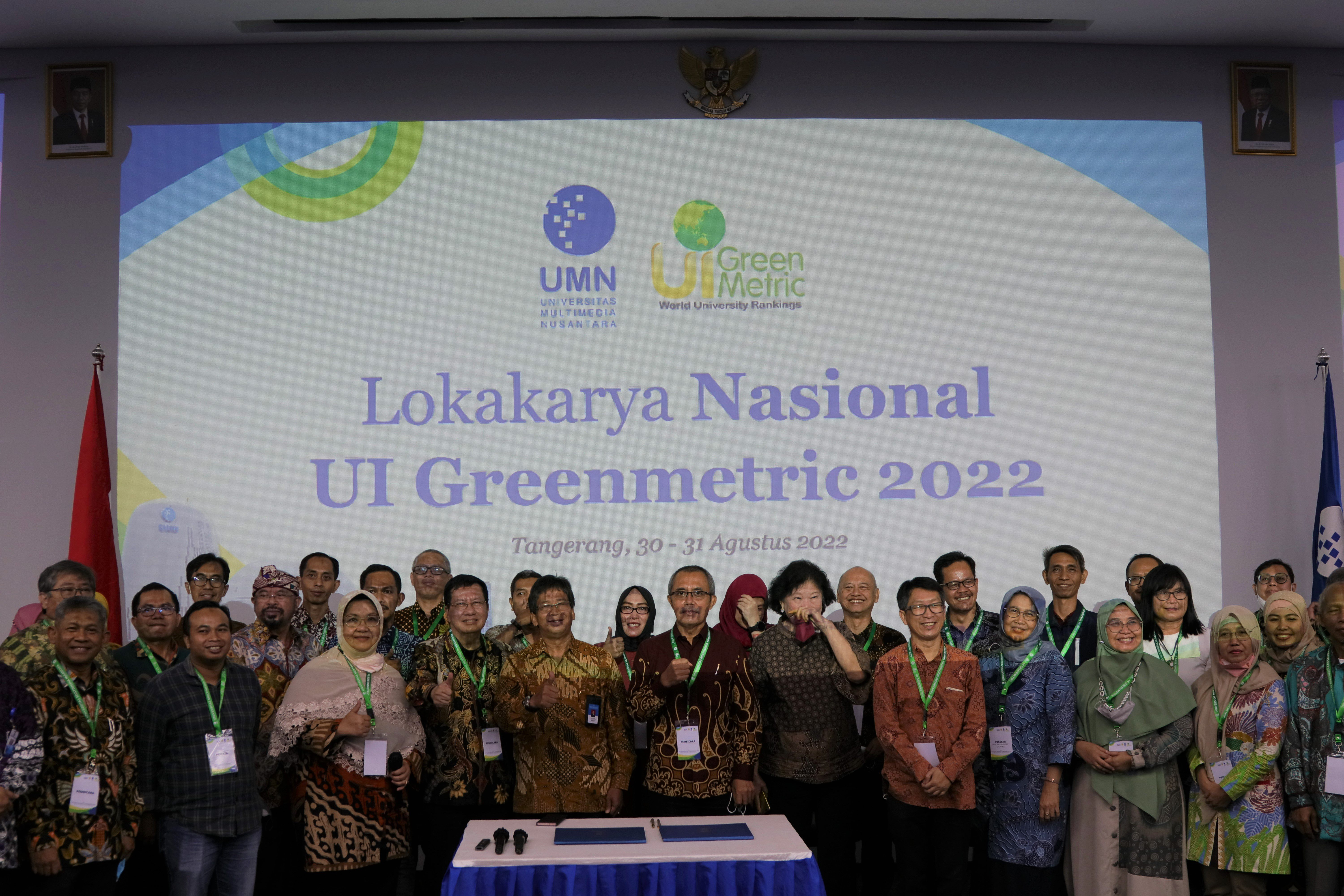 Lokakarya Nasional UI GreenMetric 2022