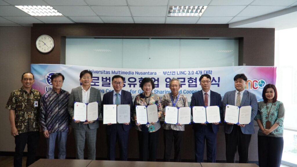 UMN bekerja sama dengan Universitas Korea Selatan dalam rangka pelaksanaan LINC 3.0