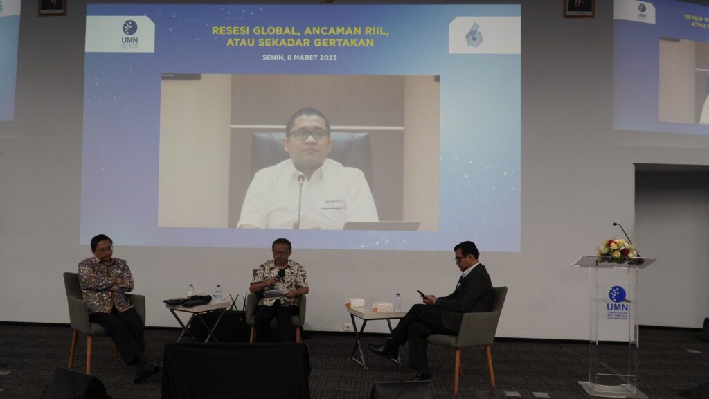 Indonesia Global Recession Webinar at UMN: Stay Optimistic and Vigilant