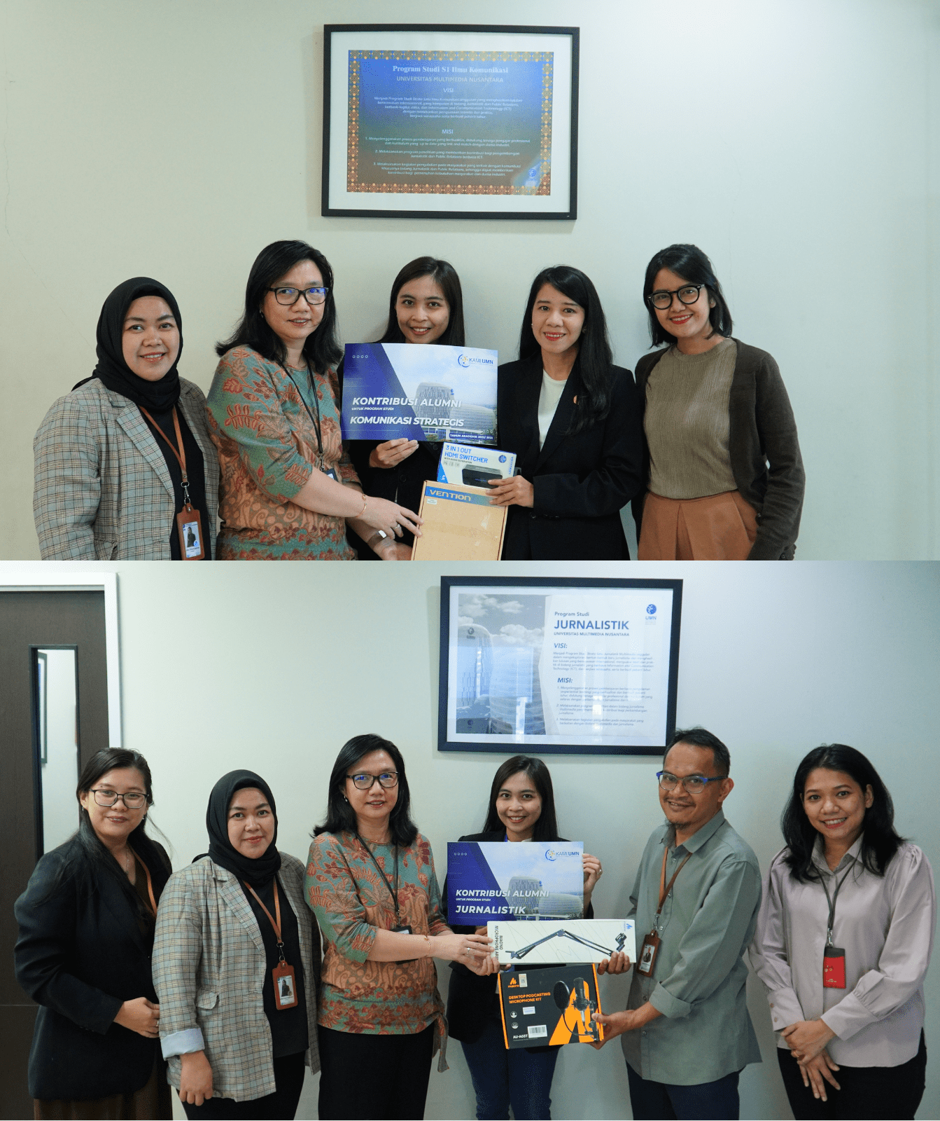 KAMI UMN Gifts Laboratory Equipment to The Faculty of Communication Sciences