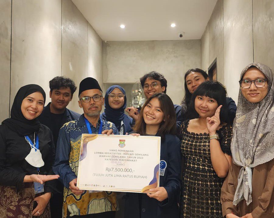 5 UMN Architecture Students Win 2nd Place in The 2023 Gemilang Canvas Competition