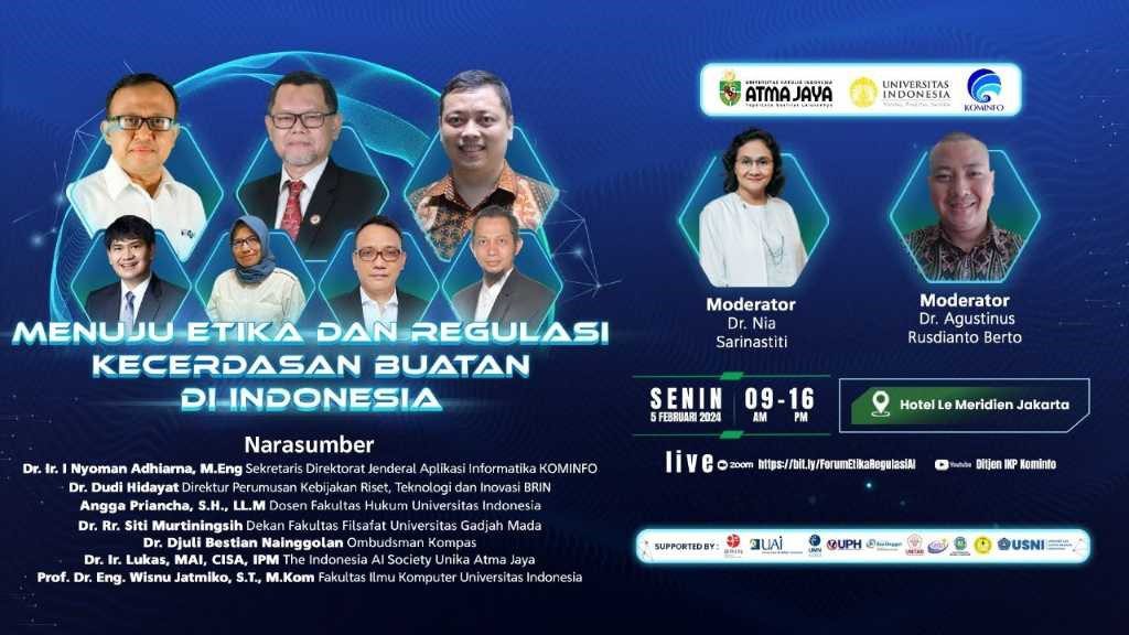 UMN Berkontribusi dalam Rangka Menuju Etika dan  Regulasi Kecerdasan Buatan di Indonesia