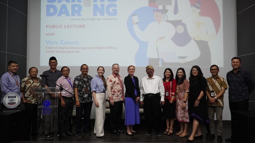 Public Lecture by Vera Zakem, Head of Digital Democracy and Human Rights at USAID Universitas Multimedia Nusantara March 27, 2024