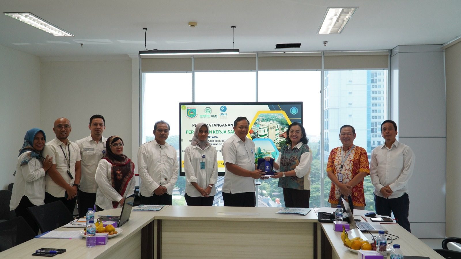 Tangerang City Office Empowers MSMEs Through The “UMKM Naik Kelas” Program with UMN