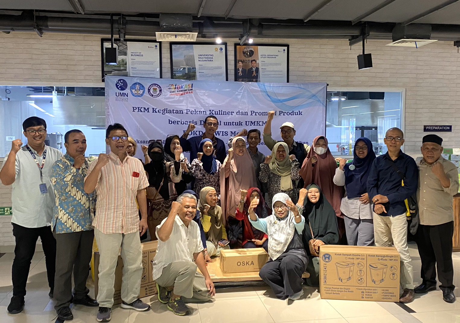 UMN adakan Pekan Kuliner bersama UMKM Kelurahan Medang
