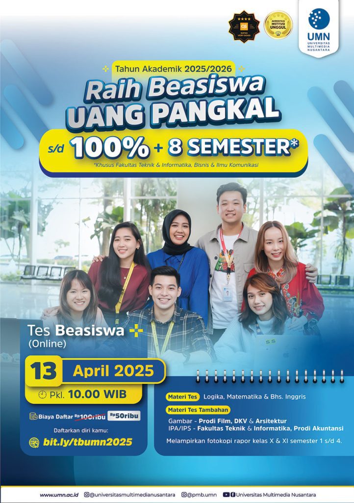 Tes Beasiswa Online 13 April 2025