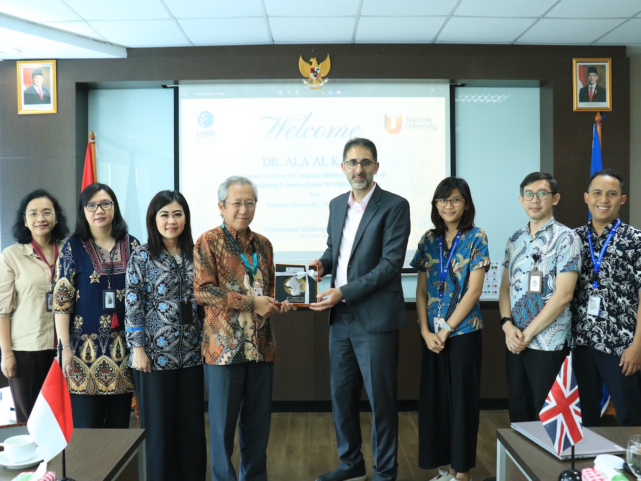 Kunjungan Teesside University ke UMN