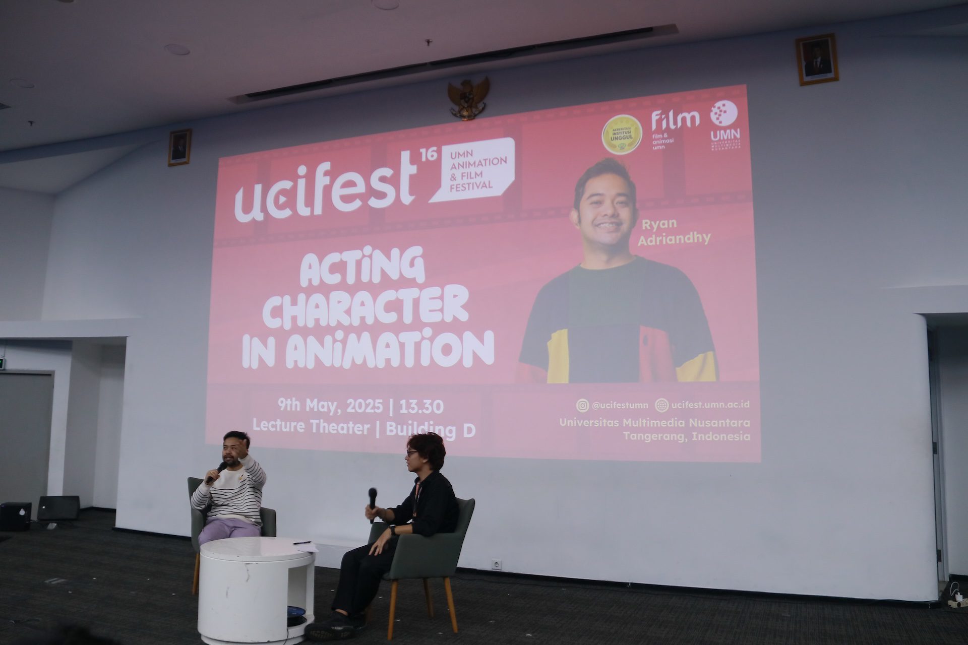 Sutradara Animasi “Jumbo” Bawakan Materi “Membangun Emosi di Animasi” di Ucifest Ke-16