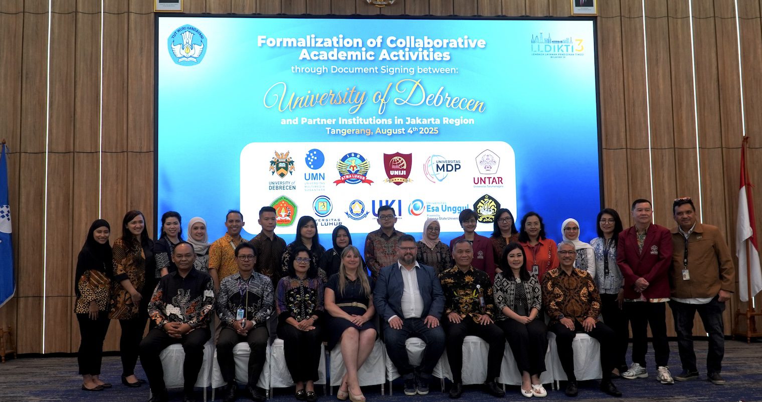 UMN Perkuat Kolaborasi Internasional Bersama University of Debrecen, Hungaria