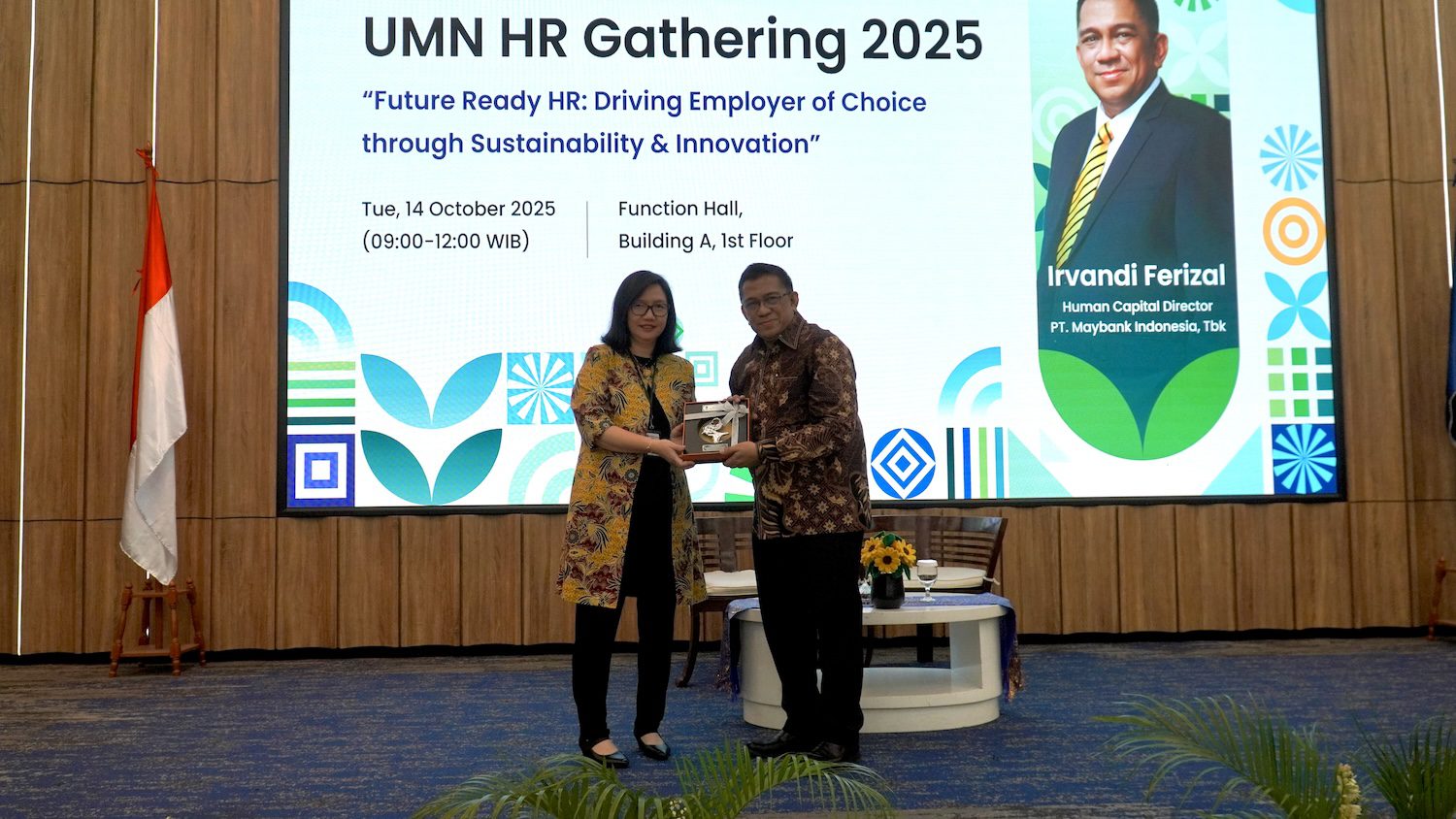 HR Gathering UMN 2025 : Peran Human Resources Dalam Menyiapkan Masa Depan Berkelanjutan dan Inovatif