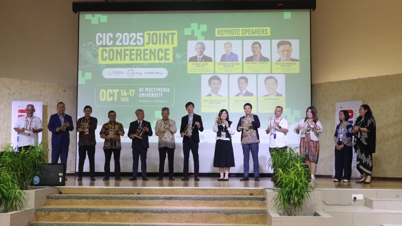 Hari Pertama CIC 2025 Joint Conference Resmi Dibuka di Malaysia: UMN Pimpin Agenda COMNEWS 2025 Bahas AI dan Sustainability