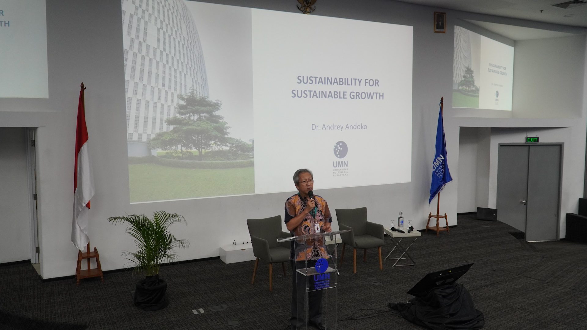 Puncak Sustainability Week UMN : Peran Perguruan Tinggi Dalam Mewujudkan Keberlanjutan di Indonesia