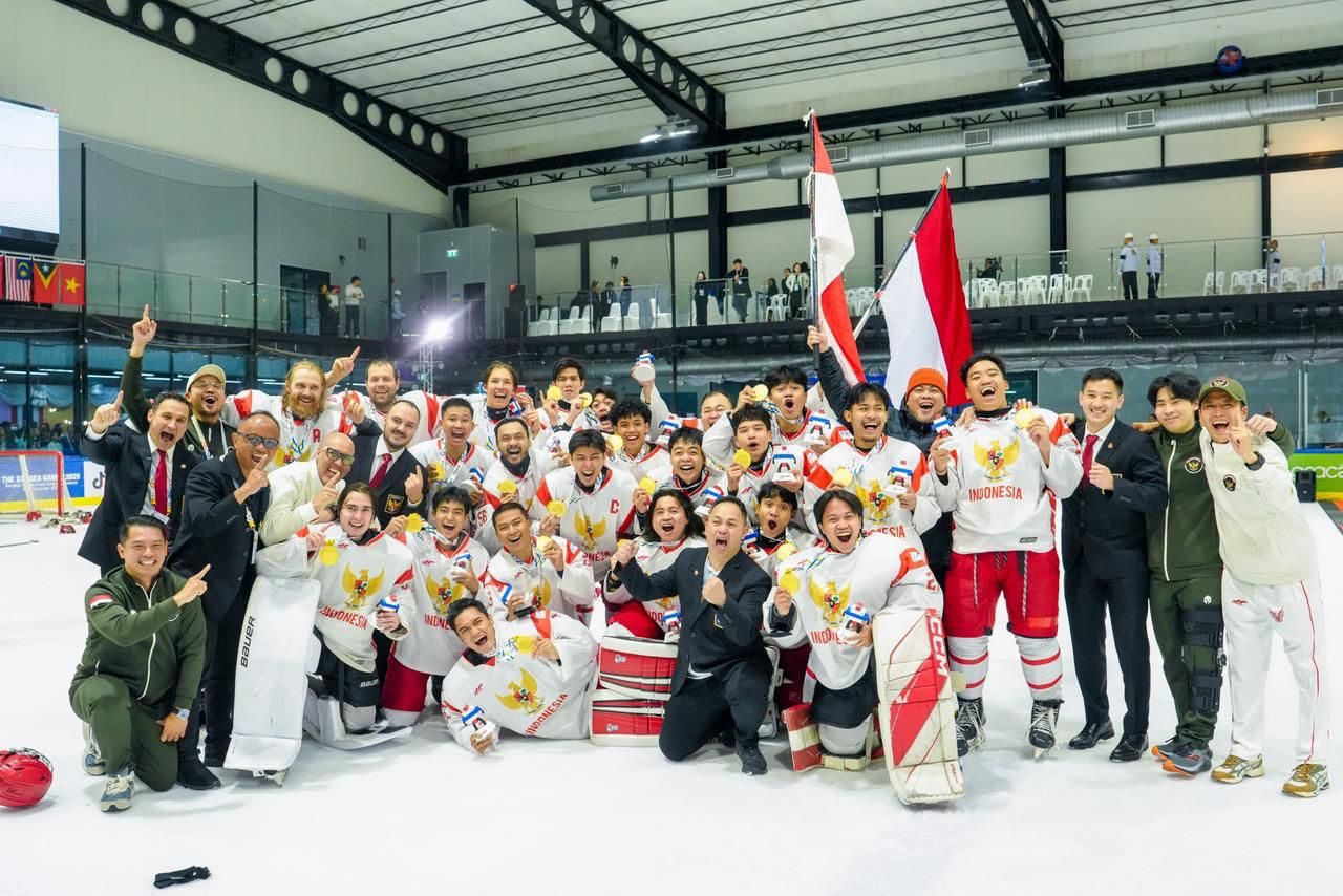 Mahasiswa UMN Raih Medali Emas Pada Ice Hockey SEA Games 2025